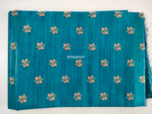 Pure Silk Tussar Ghicha Screen Printed Saree image 1