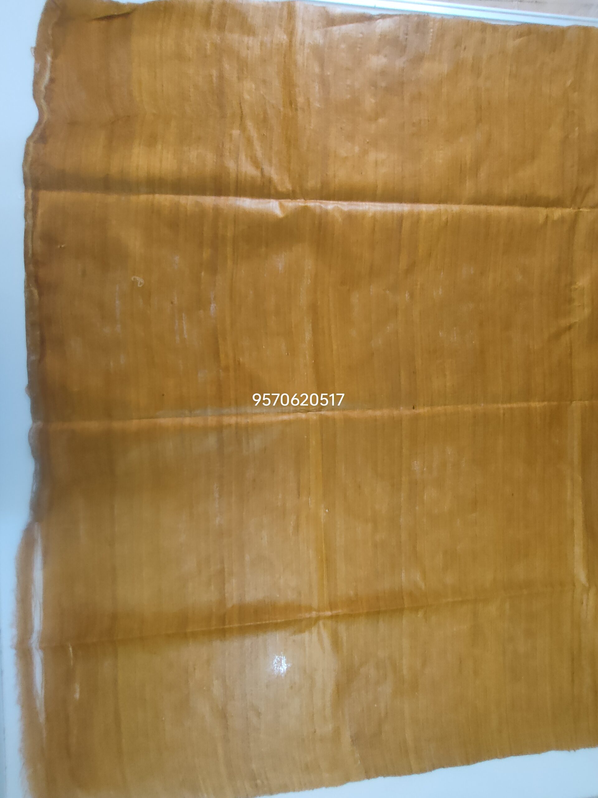 Pure Silk Tussar Ghicha Screen Printed Saree image 7
