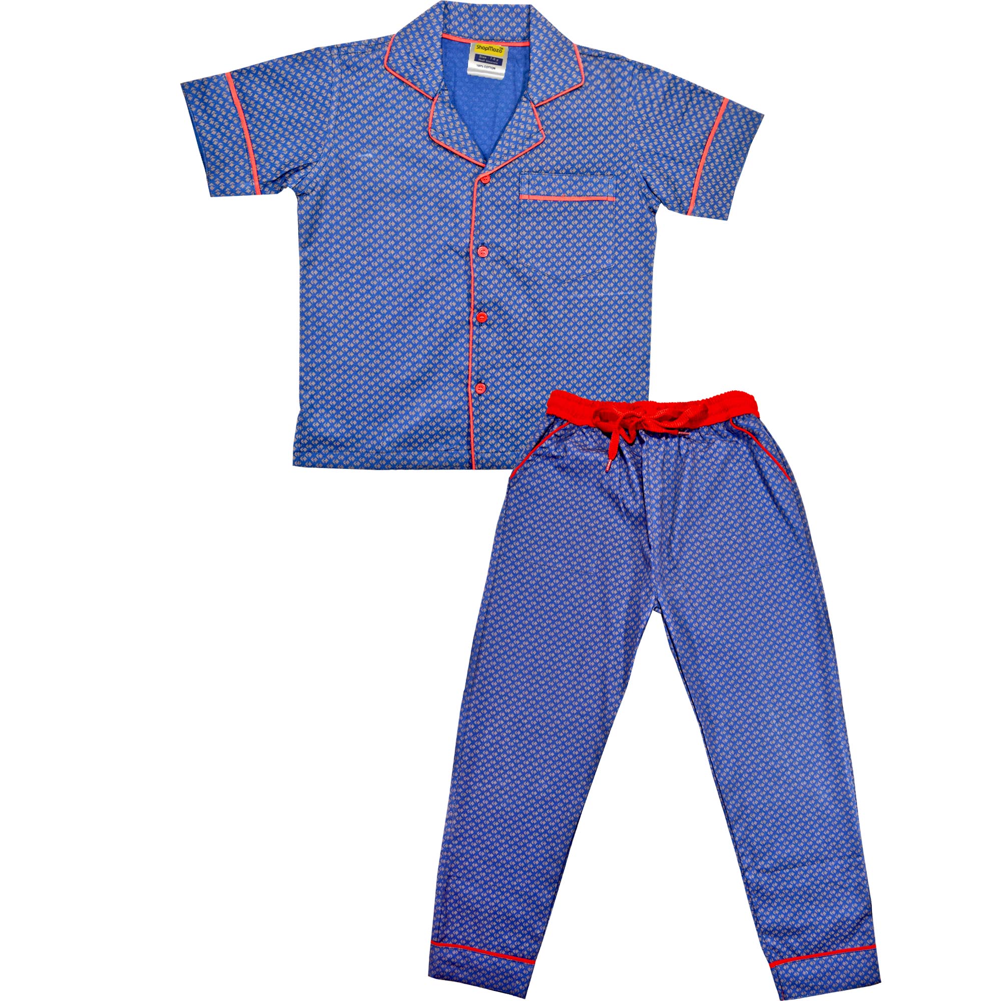 New Amazing Silk Night Suit for Kids Shirt and Trouser Set for Kids  Nightwear for Kids Silk Night Dress
