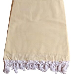 Bhagalpuri Andi Chadar Double Thread 53 X 96 inch Cream