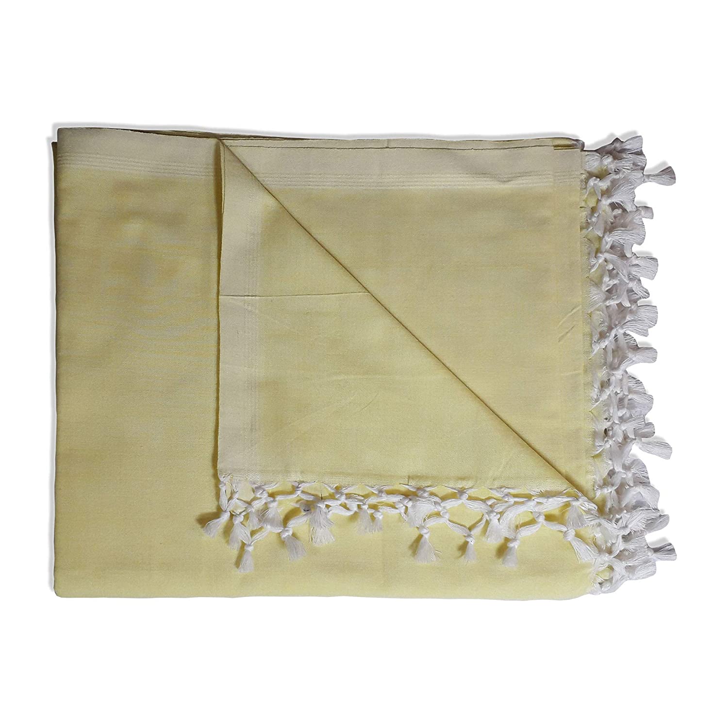 Bhagalpuri Andi Chadar Double Thread 53 X 96 inch Lemmon - Image 2