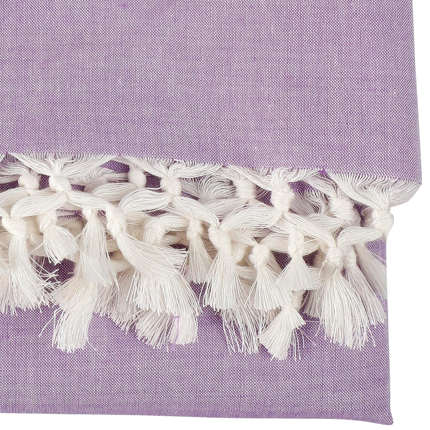 Bhagalpuri Andi Chadar Double Thread 53 X 96 inch Purple - Image 4