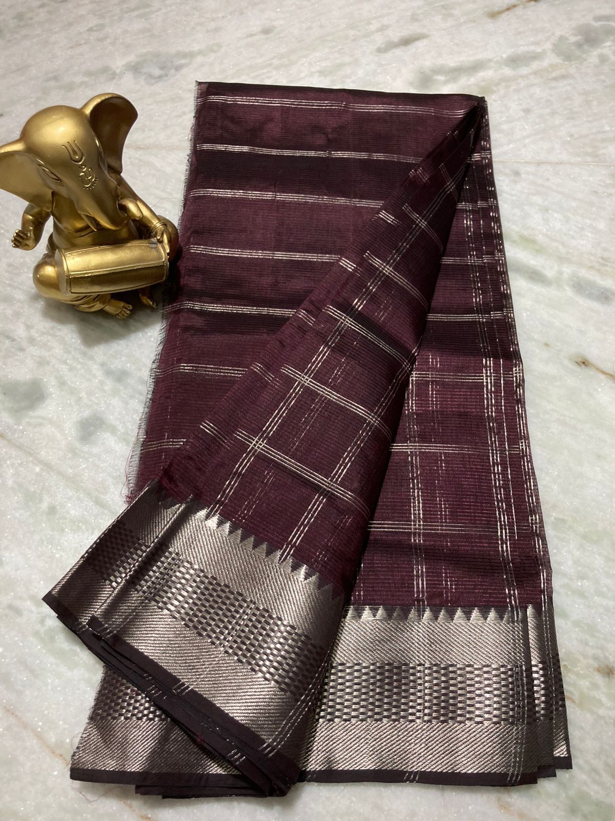 Kota Silk Saree – Classic Elegance - Image 5