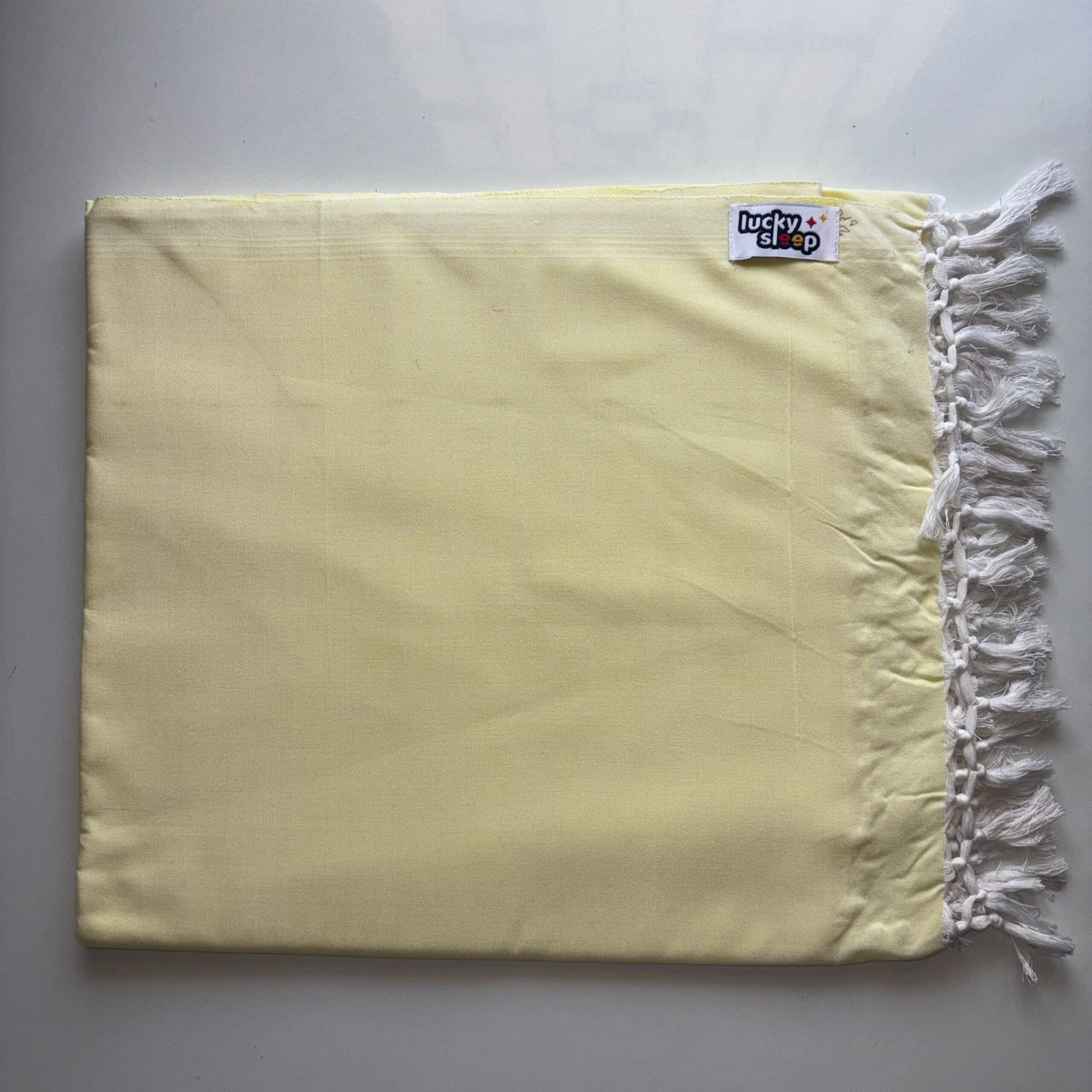 Lucky Sleep Bhagalpuri Andi Dull Chadar Double Thread 54 X 100 inch Lemmon - Image 2