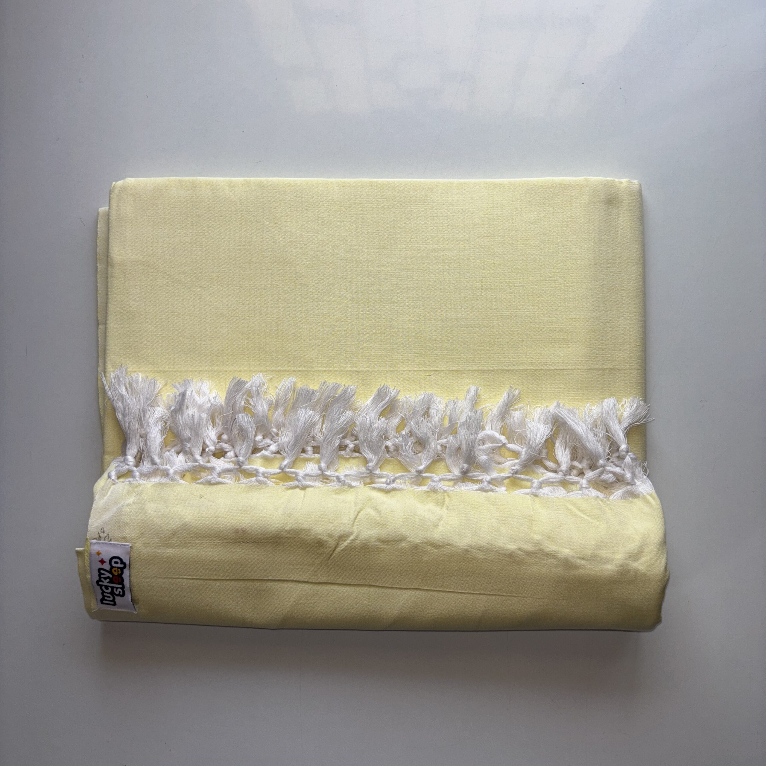 Lucky Sleep Bhagalpuri Andi Dull Chadar Double Thread 54 X 100 inch Lemmon - Image 4