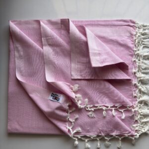 Bhagalpuri Andi Dull Chadar Double Thread 54 X 100 inch Pink