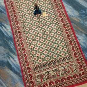 Tussar Ghicha Madhubani HandPainted Full Body Saree