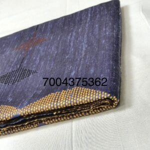 Handloom Woven Pure Dupion Silk Saree