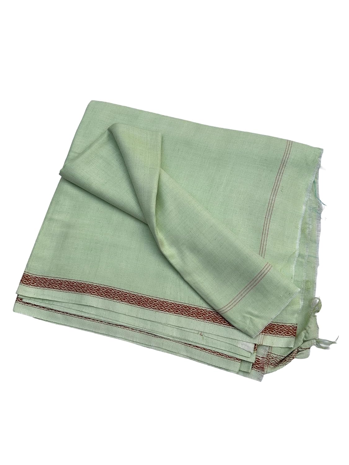 Lucky Sleep Bhagalpuri Deluxe Shawl Sleeping Chadar Parrot Green - Image 4