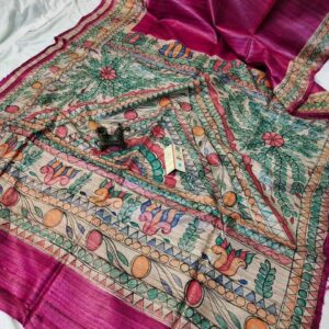 Handloom Pure Tussar...