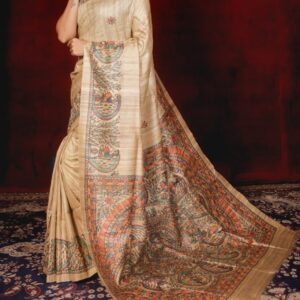 Handloom Pure Tussar...