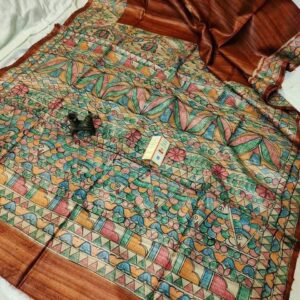 Handloom Pure Tussar...