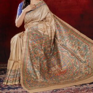 Handloom Pure Tussar...