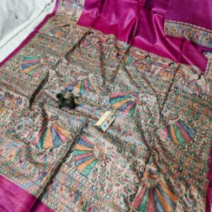 Handloom Pure Tussar...