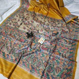 Handloom Pure Tussar...