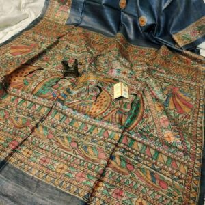 Handloom Pure Tussar...
