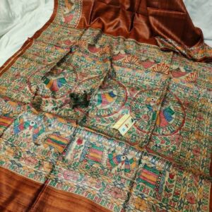 Handloom Pure Tussar...