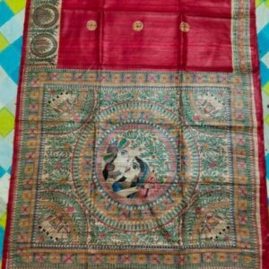 Handloom Pure Tussar...
