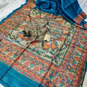 Handloom Pure Tussar...