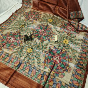 Handloom Pure Tussar...