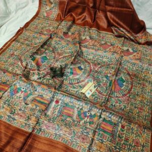 Handloom Pure Tussar...