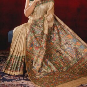 Handloom Pure Tussar...